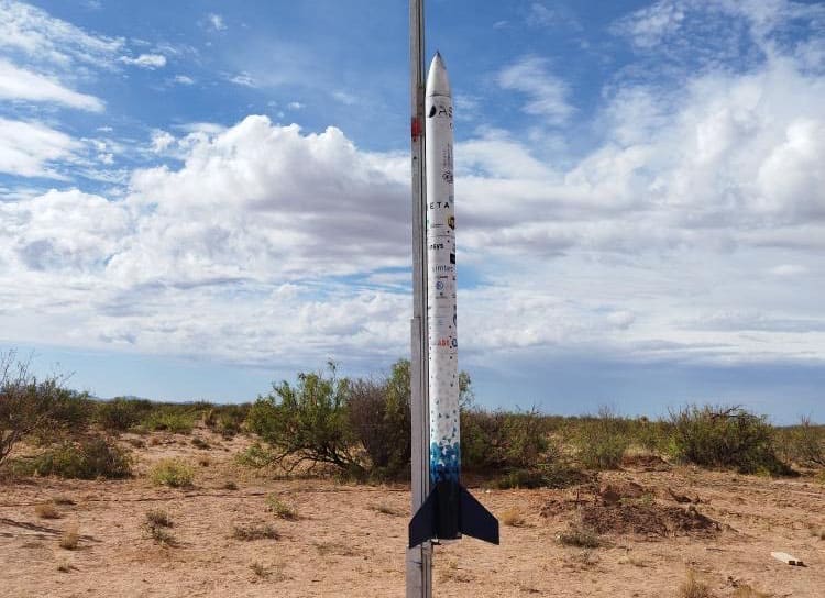 Asat Launches A High-Power Rocket With Parts Manufactured By SYR